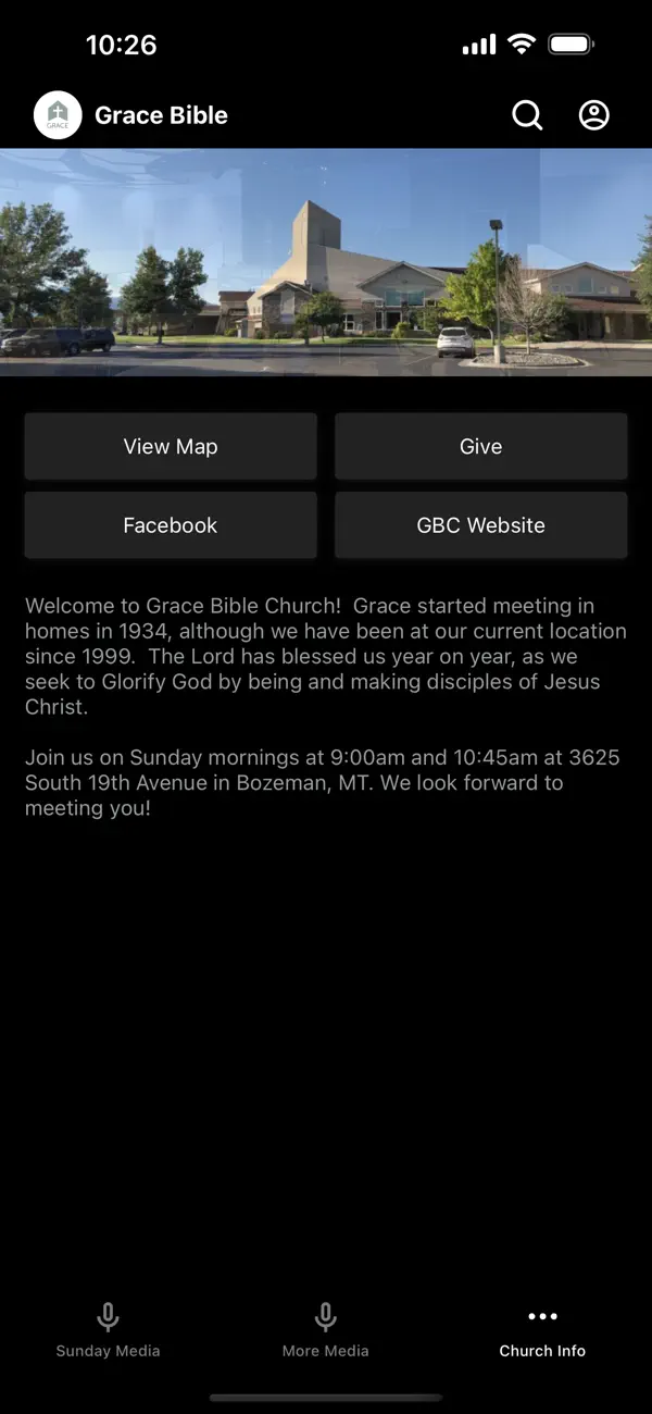 Screenshot #3 pour Grace Bible Church Bozeman