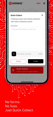 SUPERWISE /Collect iPhone screenshot