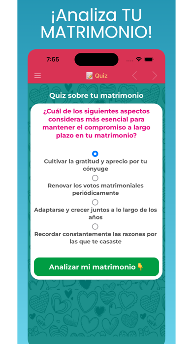 Salva Tu Matrimonio Tips, Quiz Screenshot