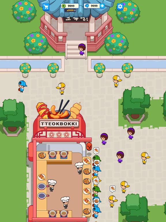 Food Fever: Idle Restaurant iPad screenshot 5 - Games app