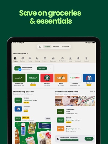 Instagrocer: Grocery & Savings iPad screenshot