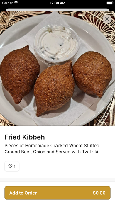 Aroma Mediterranean Cuisine iPhone screenshot 4 - Food & Drink app