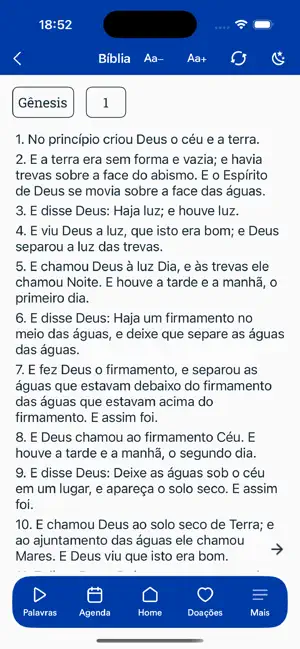 Núcleo da Fé screenshot 4