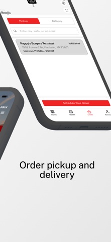Pappy's Burgers iPhone screenshot