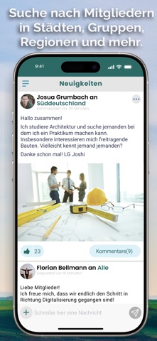 Max Planck Alumni screenshot