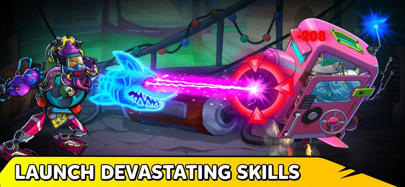 Junkineering: Robot Wars RPG screenshot 3