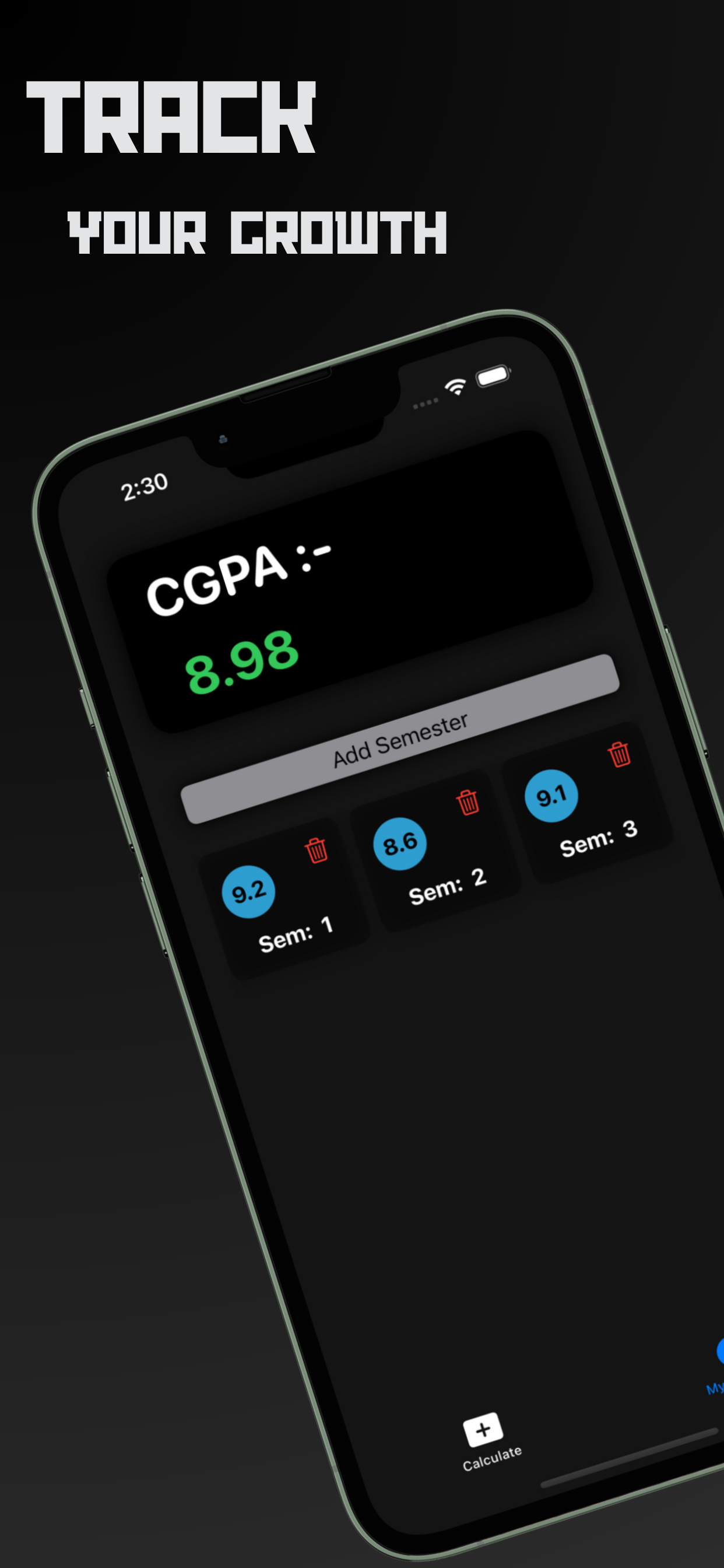 GPA - Calculator & Tracker screenshot 3
