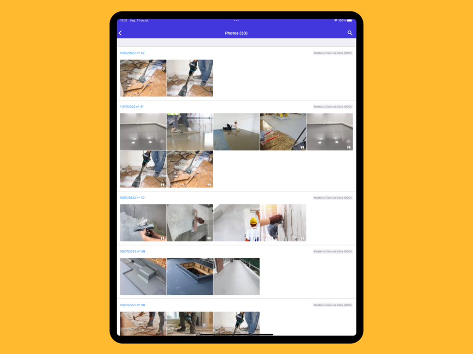 #6. Daily Report App (iOS) 由: Tiago Oliveira