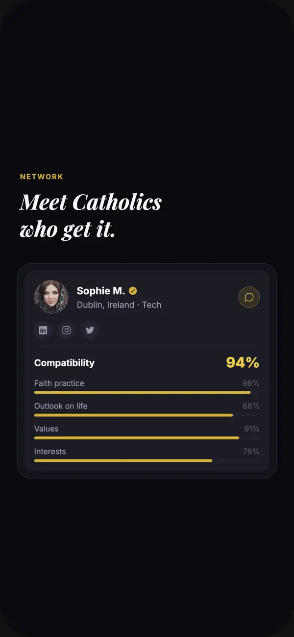 Screenshot #3 pour The Legion: Catholic Community