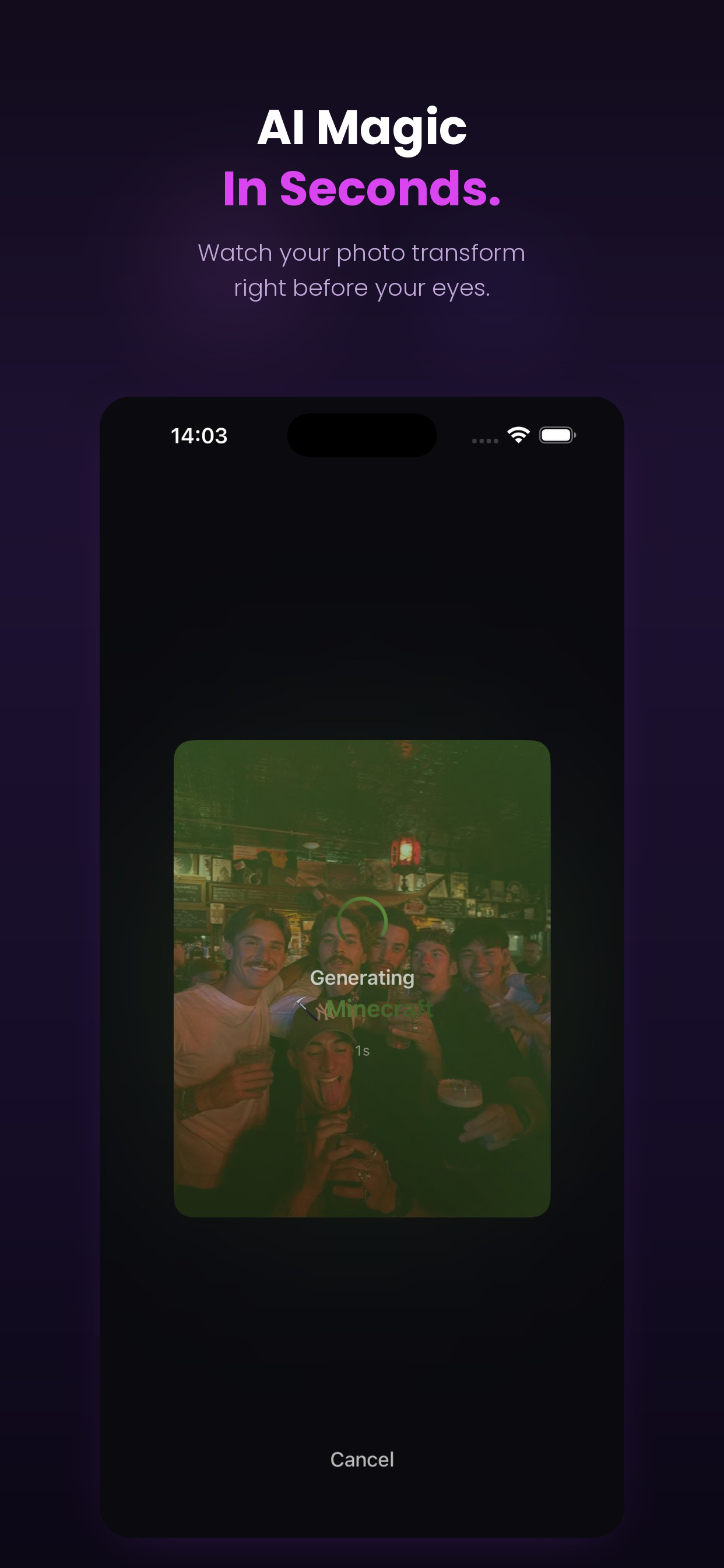 SnapStyle: Photo Reimagine. screenshot 4