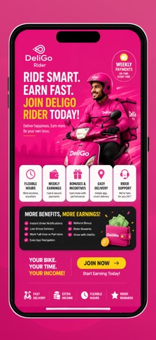 DeliGo Rider Screenshot 1 of 10