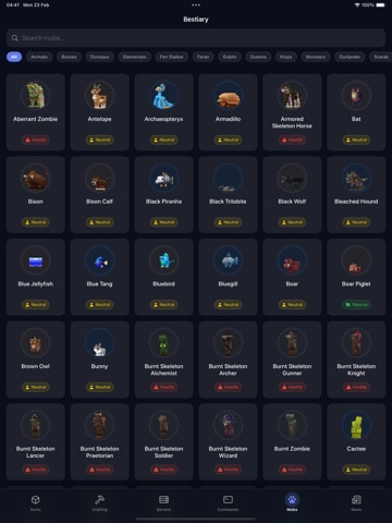 Guide for Hytale: Server List iPad screenshot