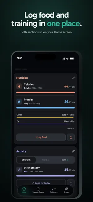 Trajecta: Fitness Score screenshot 4