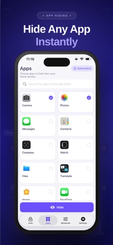 Privacy Vault - Hide Apps Screenshot 1 of 6