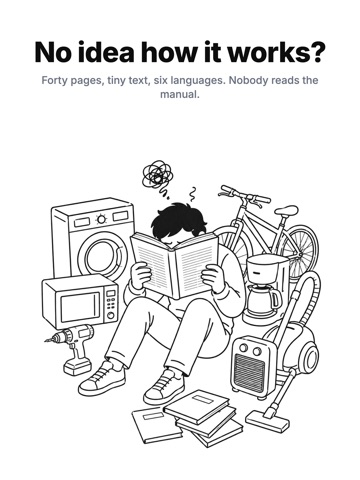 Manua: Manuals Made Simple iPad screenshot