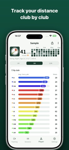 SmartTrack Golf iPhone screenshot 4
