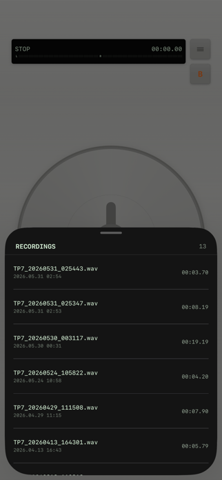 Reel Recorder Screenshot 2 of 4