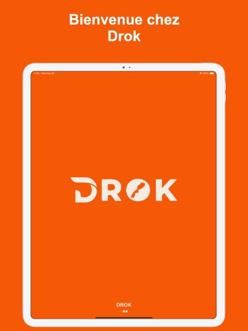 Drok: Food,grocery delivery iPad screenshot