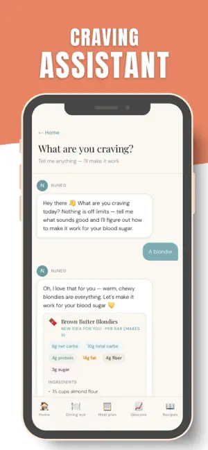 Nuneo — Eat well with diabetes screenshot 3