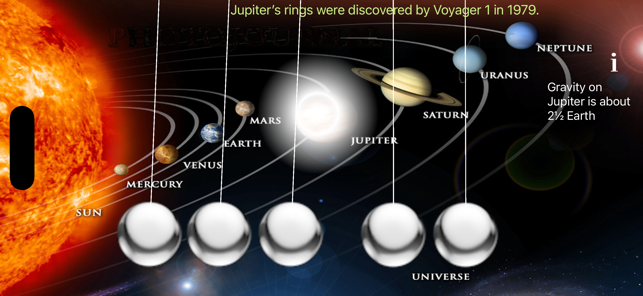 Skärmdump av Planet Gravity