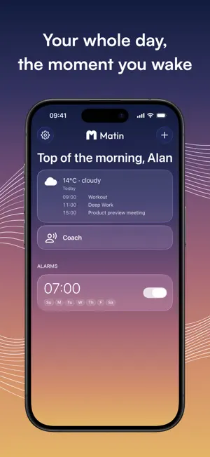 Matin: AI Voice Alarm screenshot 2