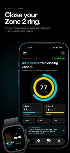 Zone2 Fitness screenshot 1