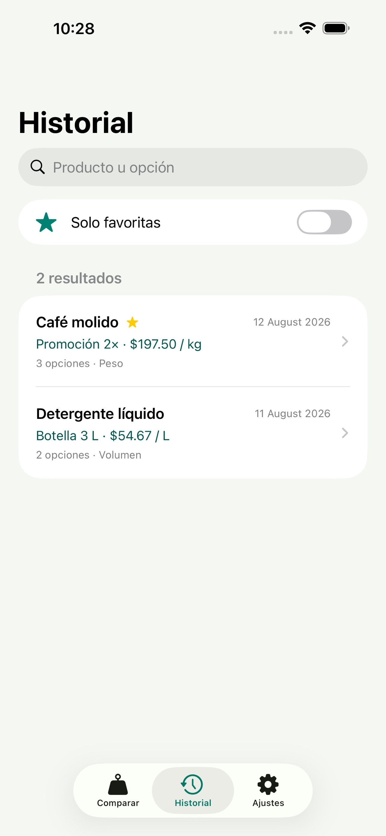 Screenshot 3 of PrecioReal