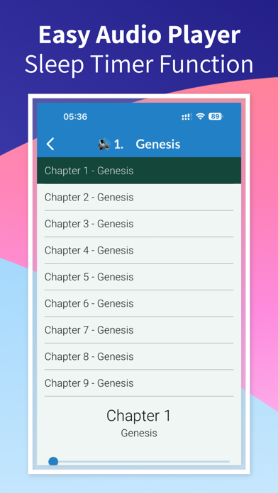 Holy Bible NIV - Audio & Verse Screenshot