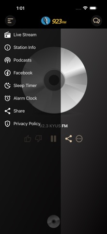KYUS-FM iPhone screenshot