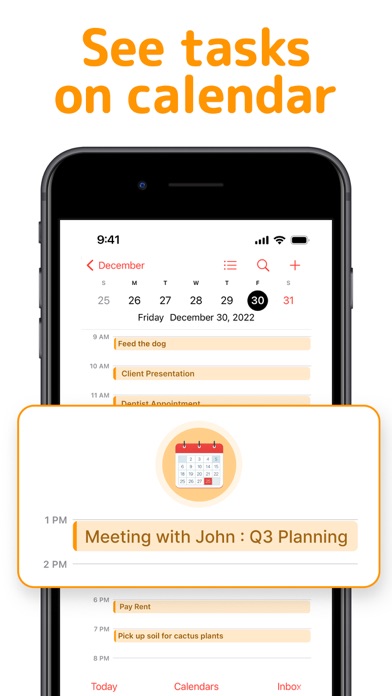Screenshot #2 pour Reminders: To Do List & Widget