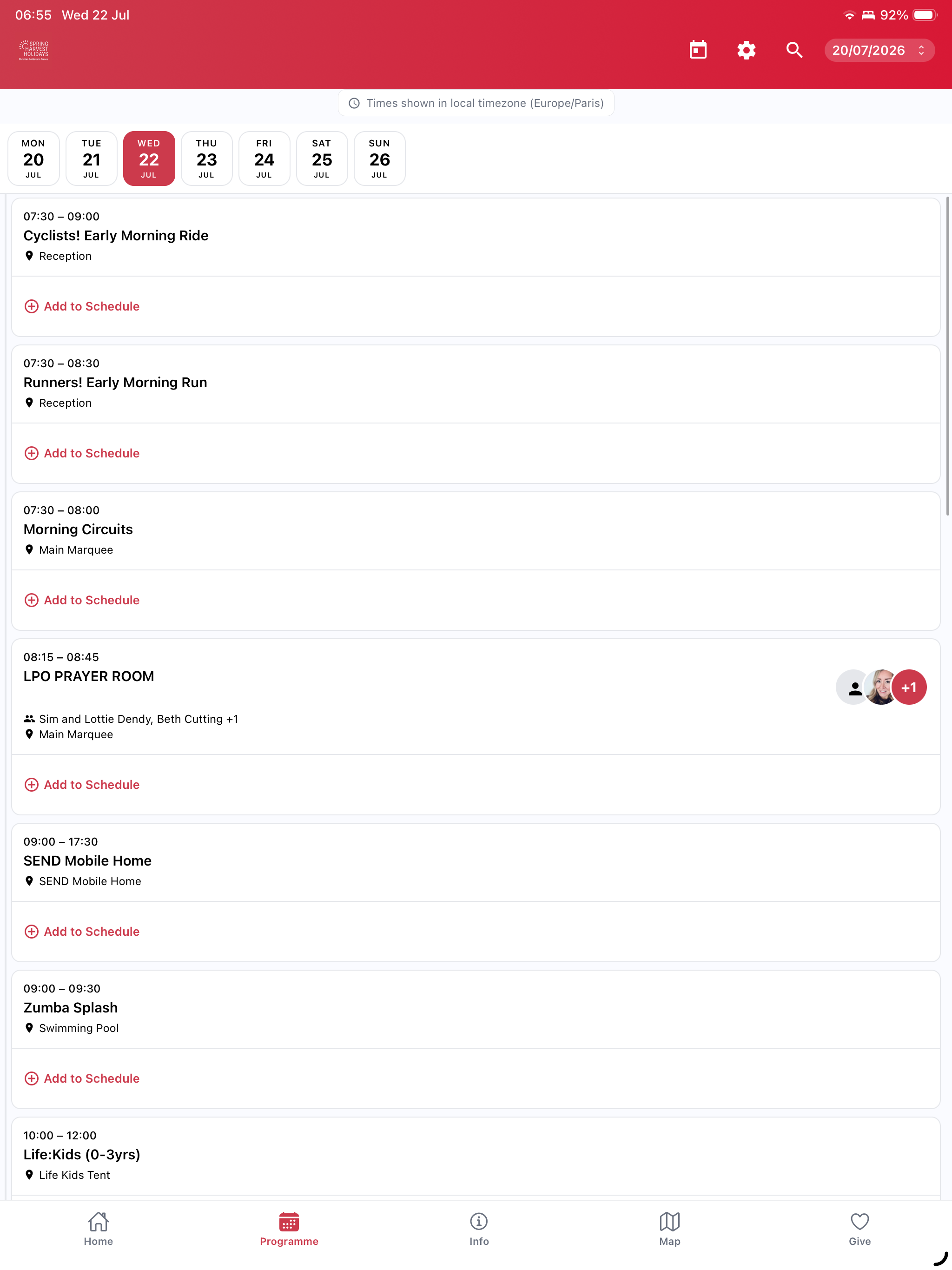 Spring Harvest Holidays screenshot 7