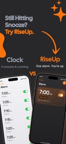 Loud Alarm Clock - RiseUp screenshot