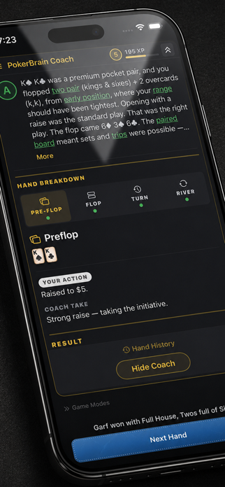 PokerBrain AI Screenshot 3 of 7