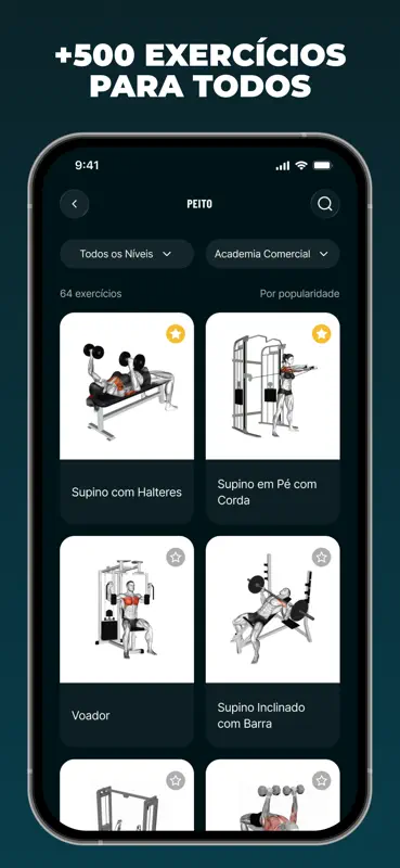 Befit: Plano e Treino Academia screenshot 8 of 9