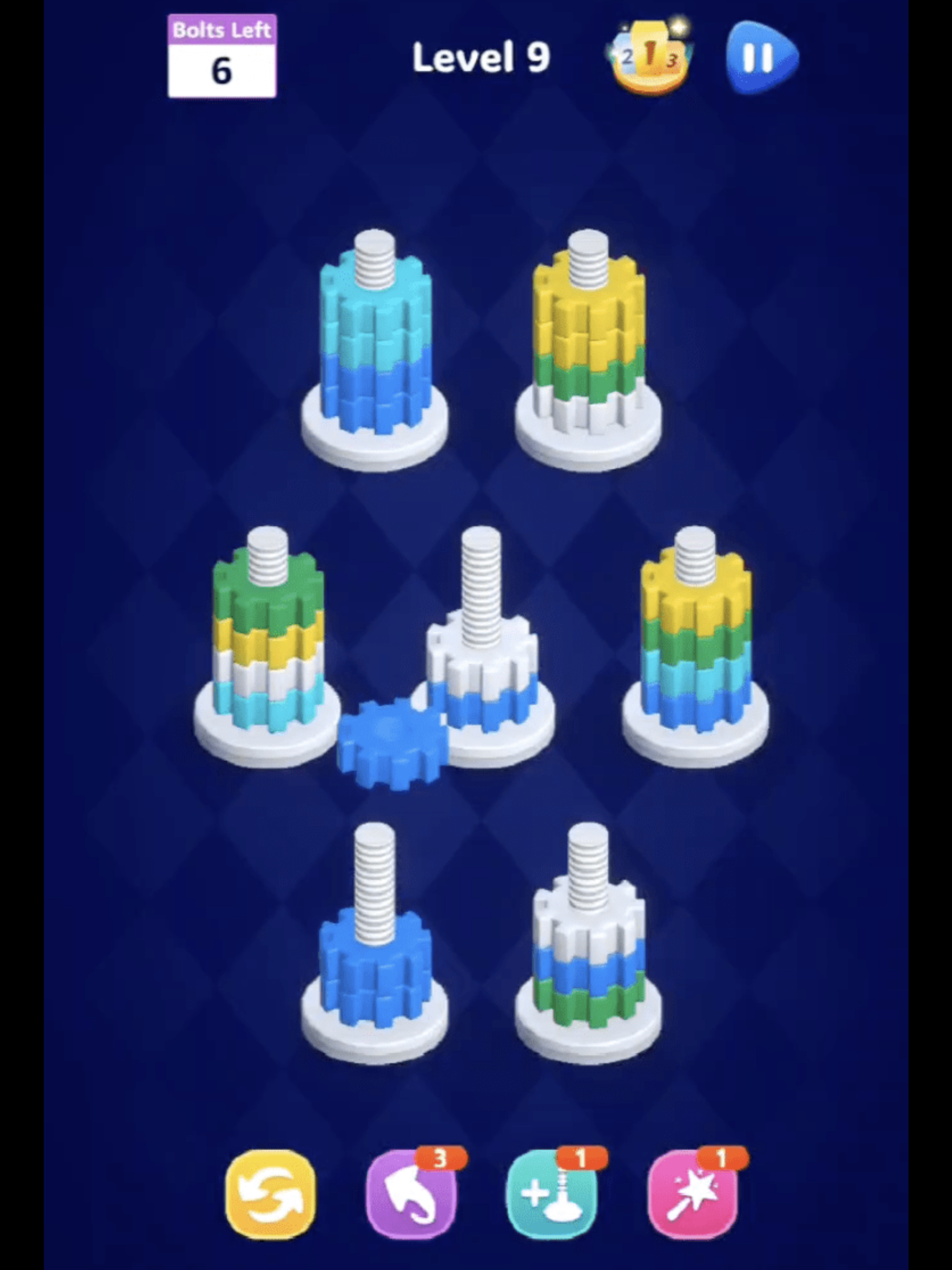 Nuts Genius - Sort Puzzle
