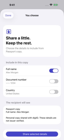 digiID: Document Wallet Screenshot 2 of 5