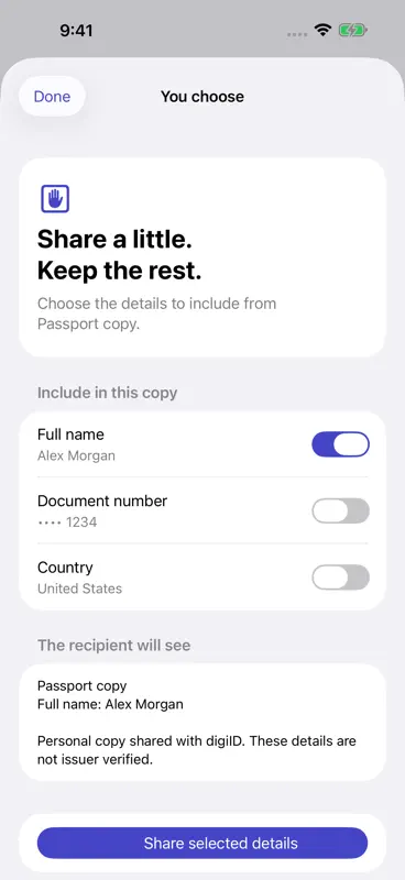 digiID: Document Wallet screenshot 2 of 5