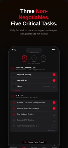 F3 - Focus Fight FINISH iPhone screenshot