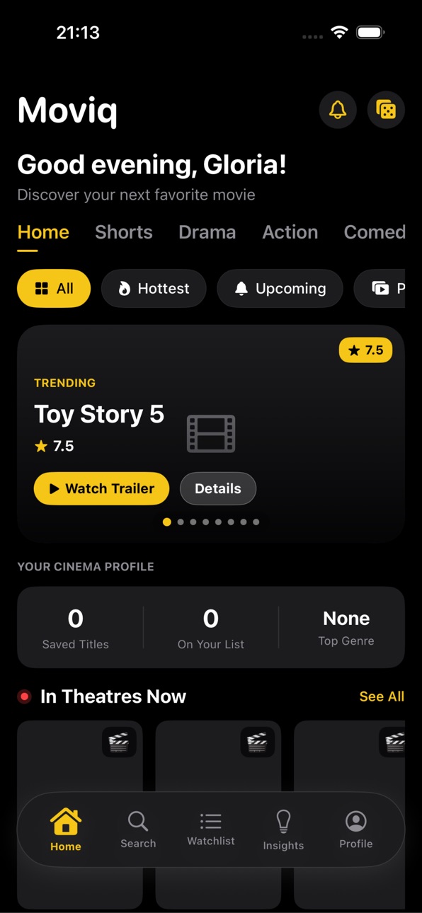iPhone screenshot