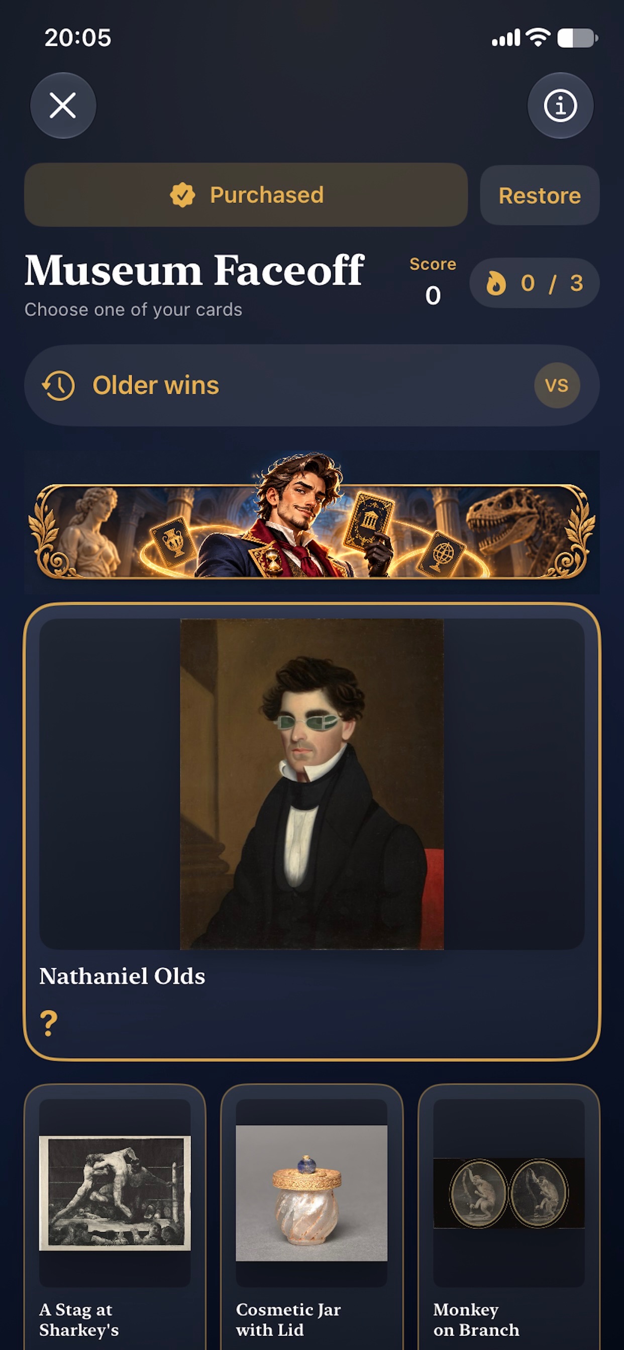 Screenshot 2 of Museum Faceoff: Art Quiz