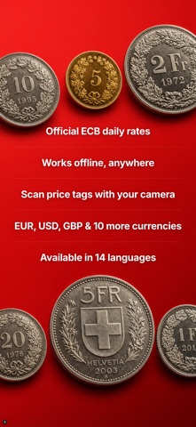 Currency Converter CHF USD Screenshot 4 of 4