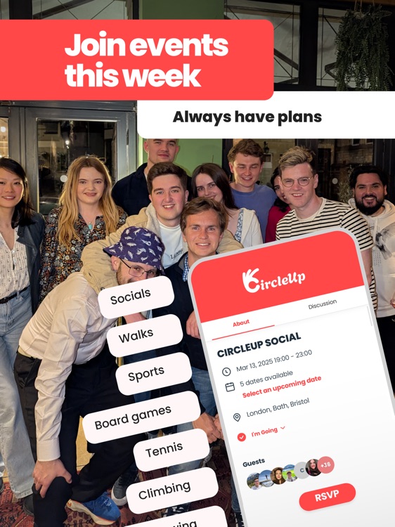 CircleUp - Social Life Sorted