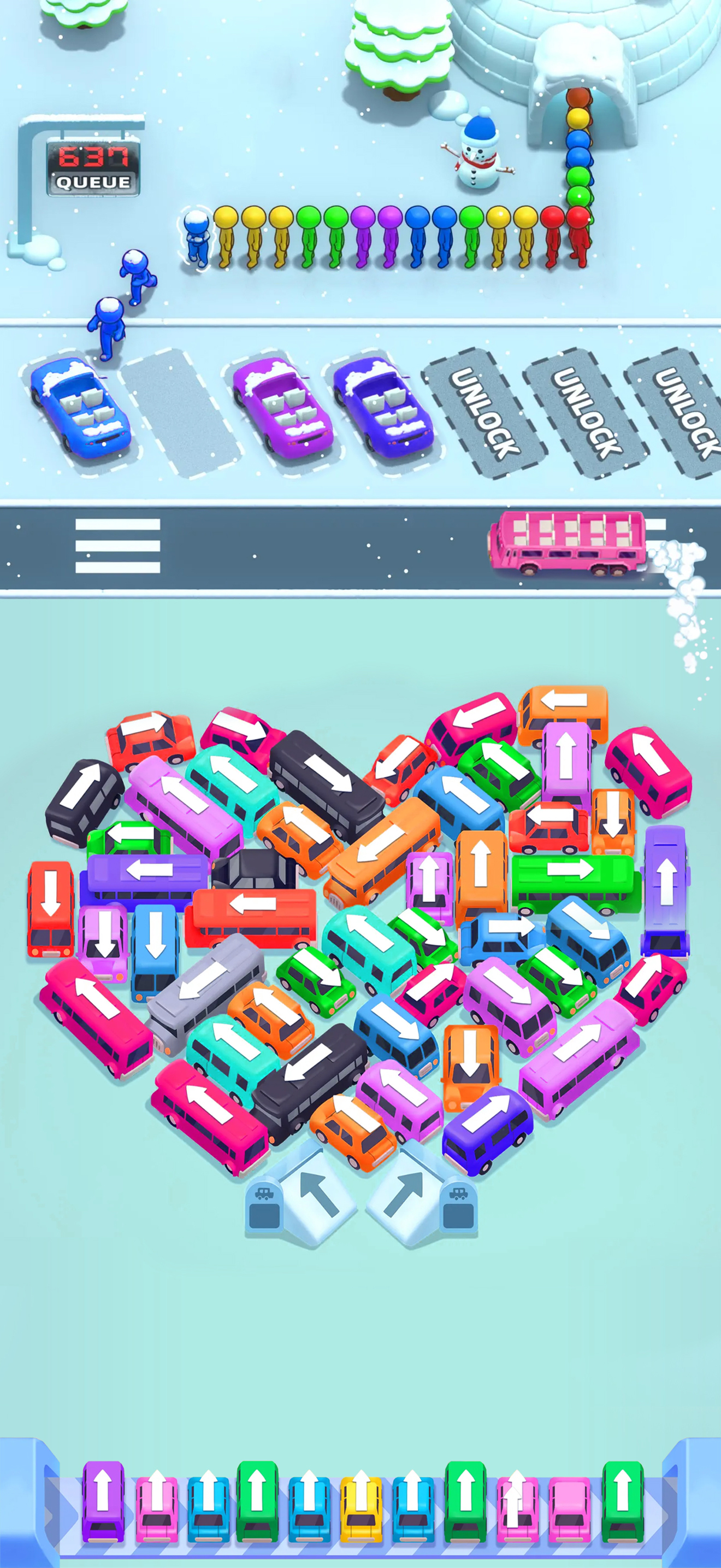 Escape Bus Out Traffic Jam