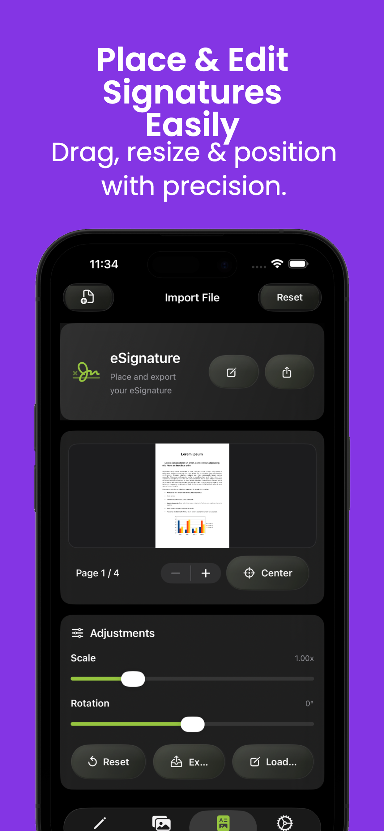 eSignature : Signature screenshot 4