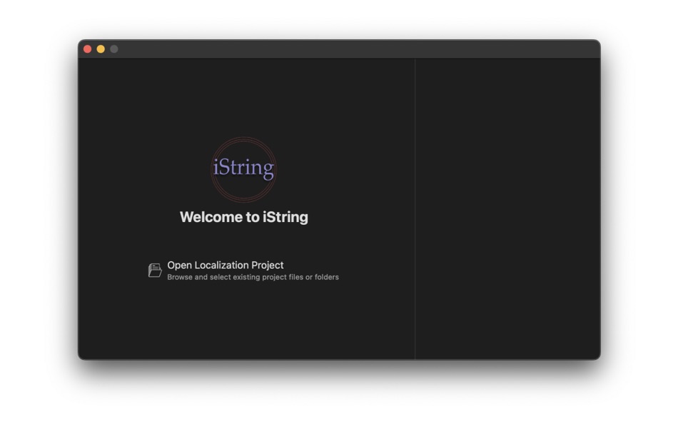 #1. iString (macOS) 由: Vitalii Lavreniuk