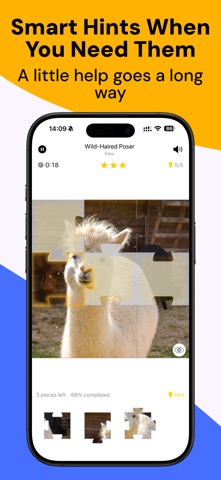 Alpaca Jigsaw Offline Puzzle screenshot