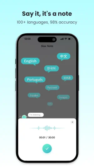 Slax Note: AI Voice Memo&Ideas screenshot 2