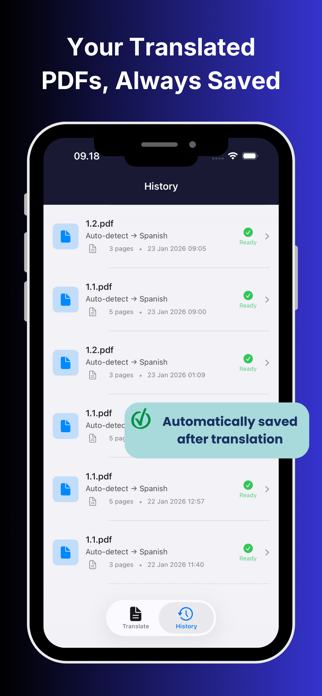 PDF Translator: MultiDocX Screenshot 5 of 5