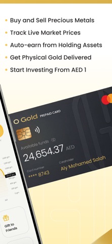 OGold Wallet・Buy Gold & Silver iPhone screenshot