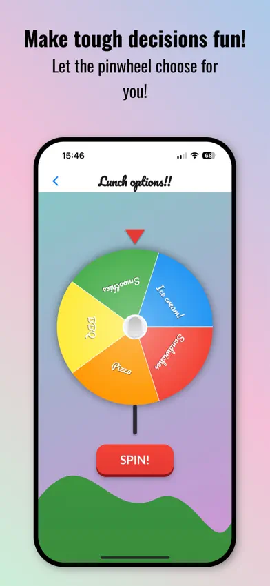 Pinwheel Decision Maker screenshot 3